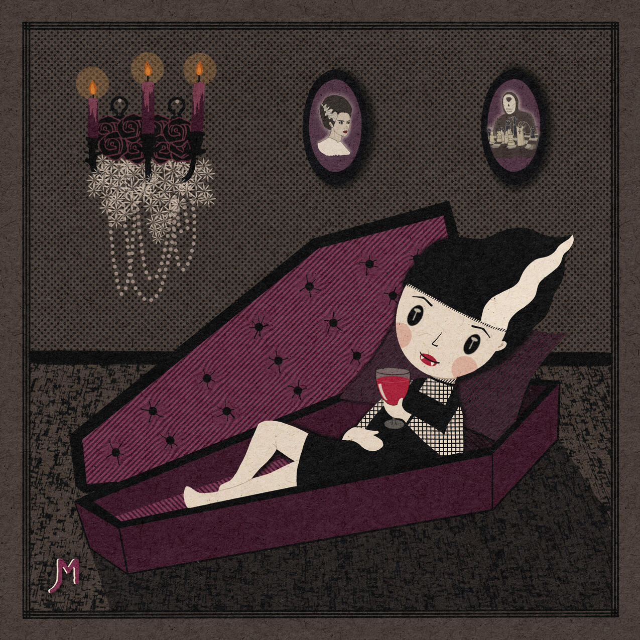 Chillin’ in ma coffin